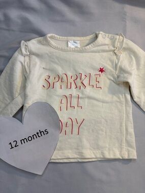 Baby Mode - Cream Long Sleeve Sweater